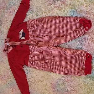 Vintage One Piece Royalty Plaid Outfit